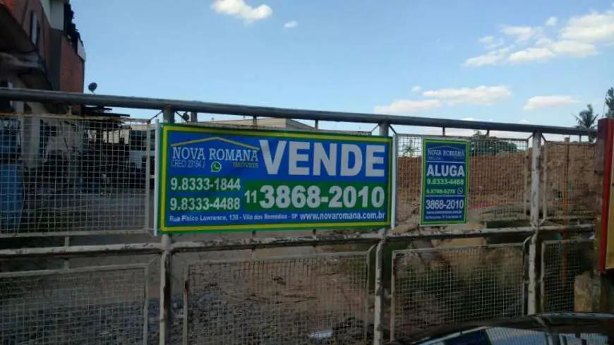 Lote/Terreno à Venda, 2500 m² por R$ 3.150.000 Vila Jaguara, São Paulo - SP