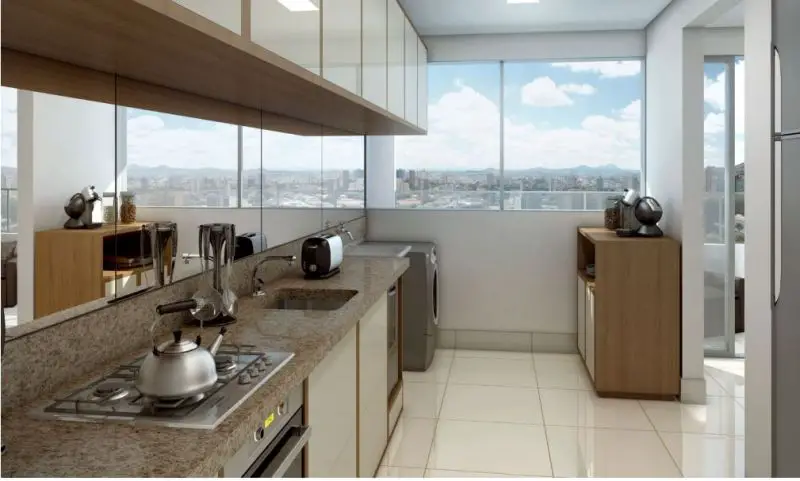 Apartamento com 3 Quartos à Venda, 74 m² por R$ 443.533 Rua Úrsula Paulino, 1321 - Betânia, Belo Horizonte - MG