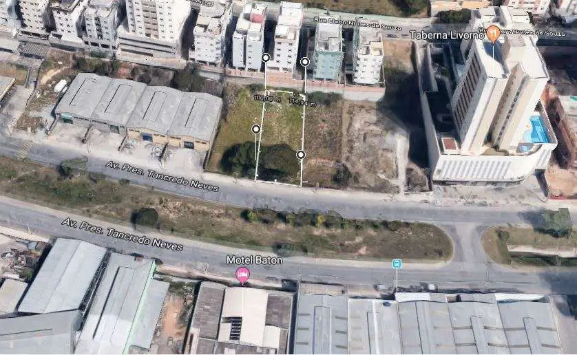 Lote/Terreno à Venda, 690 m² por R$ 1.300.000 Avenida Presidente Tancredo Neves - Castelo, Belo Horizonte - MG