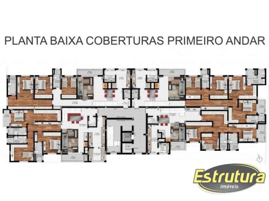 Cobertura com 4 Quartos à Venda, 343 m² por R$ 1.490.000 Nossa Senhora das Dores, Santa Maria - RS