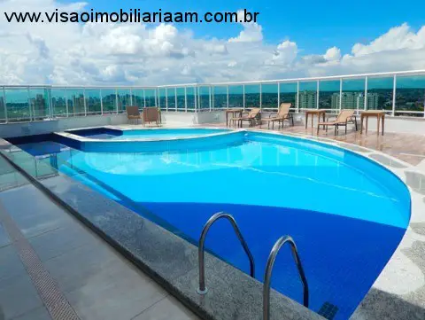 Apartamento com 1 Quarto para Alugar, 59 m² por R$ 2.200/Mês Dom Pedro I, Manaus - AM