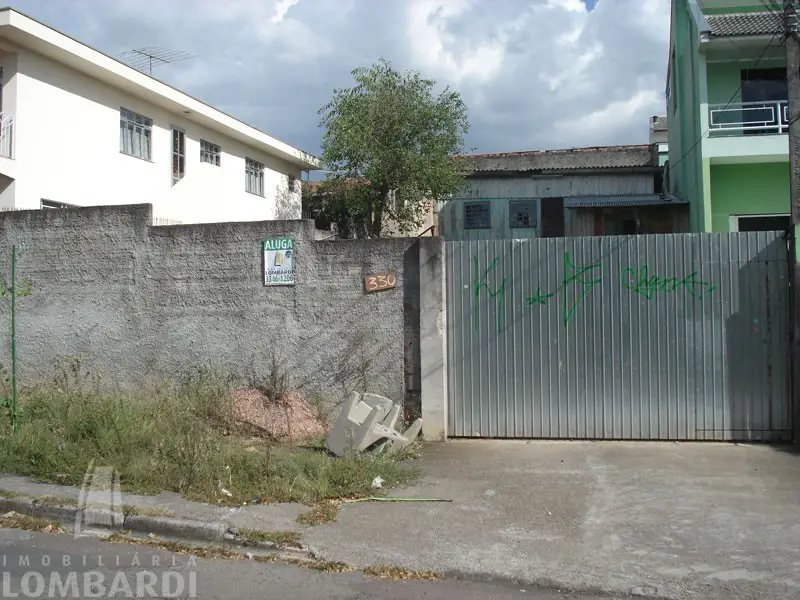 Lote/Terreno para Alugar, 200 m² por R$ 1.000/Mês Rua José Pereira de Araújo, 330 - Capão Raso, Curitiba - PR