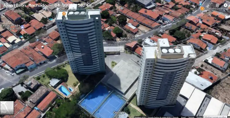 Apartamento com 3 Quartos à Venda, 94 m² por R$ 420.000 Rua Francisco Simplício - Ponta Negra, Natal - RN