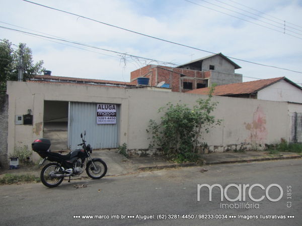 Casa com 3 Quartos para Alugar, 110 m² por R$ 1.100/Mês Rua Xingu - Setor Coimbra, Goiânia - GO