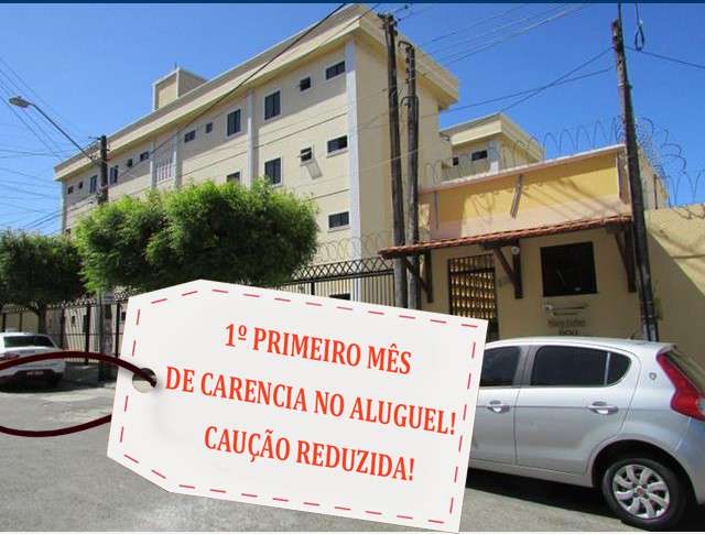 Apartamento com 2 Quartos para Alugar, 50 m² por R$ 750/Mês Rua Valdemiro Cavalcante, 600 - Rodolfo Teófilo, Fortaleza - CE