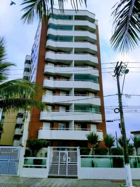Apartamento com 1 Quarto para Alugar, 40 m² por R$ 1.100/Mês Vila Caicara, Praia Grande - SP