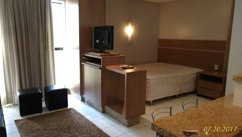 Flat com 1 Quarto para Alugar, 31 m² por R$ 2.100/Mês Rua 13, 314 - Setor Oeste, Goiânia - GO