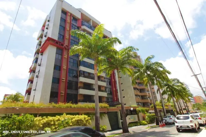 Apartamento com 3 Quartos à Venda, 98 m² por R$ 370.000 Ponta Verde, Maceió - AL