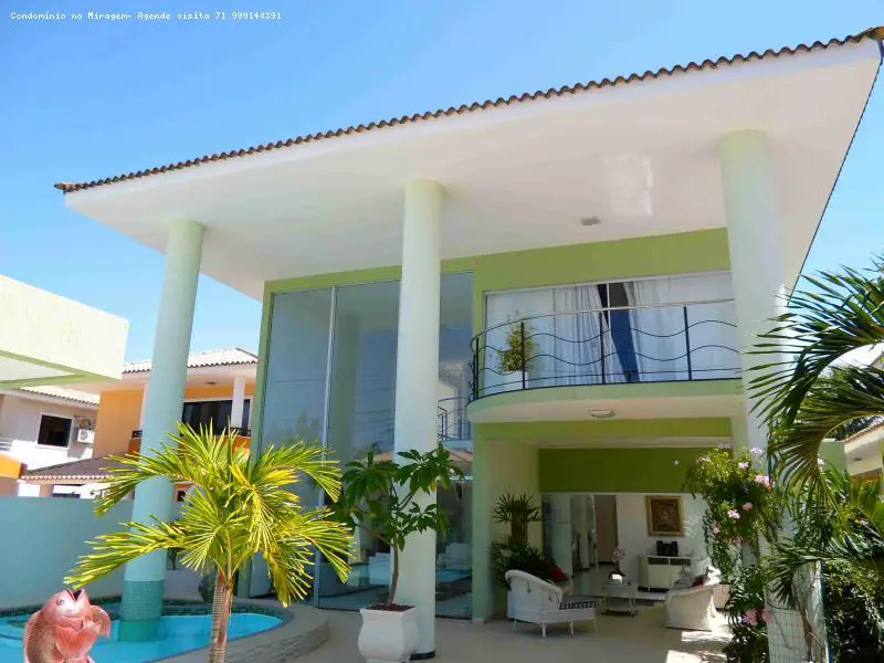 Casa de Condomínio com 5 Quartos para Alugar, 553 m² por R$ 9.000/Mês Rua Priscila B Dutra - Priscila Dultra, Lauro de Freitas - BA