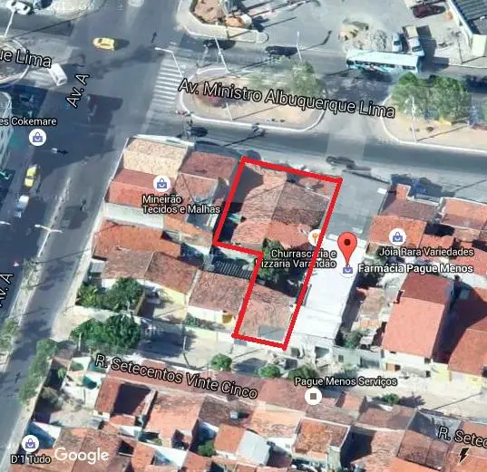 Lote/Terreno à Venda, 459 m² por R$ 1.900.000 Conjunto Ceará, Fortaleza - CE