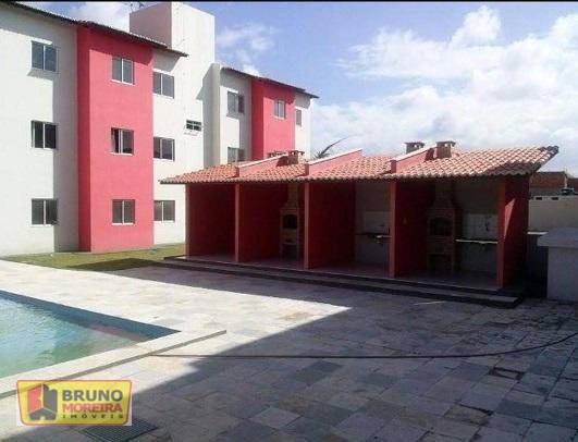 Apartamento com 2 Quartos para Alugar, 51 m² por R$ 820/Mês Centro, Caucaia - CE