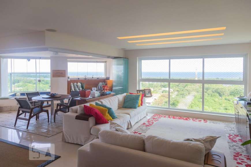 Apartamento com 4 Quartos para Alugar, 252 m² por R$ 12.500/Mês Avenida Malibu, 45 - Barra da Tijuca, Rio de Janeiro - RJ