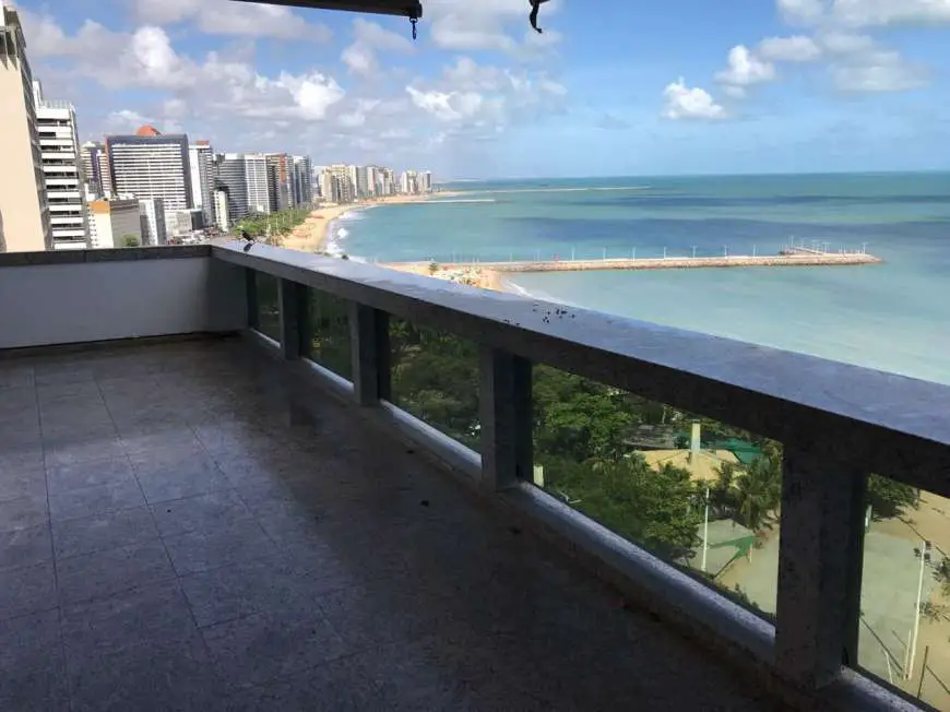 Apartamento com 4 Quartos para Alugar, 359 m² por R$ 7.000/Mês Avenida Beira Mar, 3330 - Meireles, Fortaleza - CE