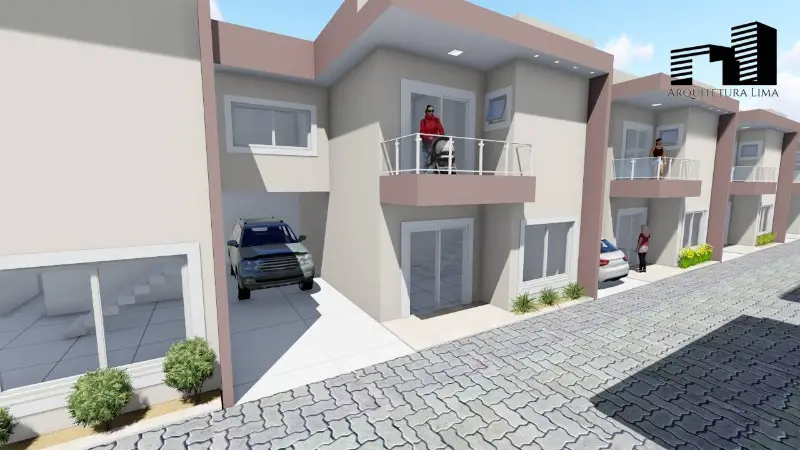 Casa de Condomínio com 3 Quartos à Venda, 124 m² por R$ 350.000 Pitangueiras, Lauro de Freitas - BA