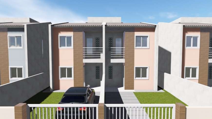 Casa com 3 Quartos à Venda, 85 m² por R$ 144.000 Rua Juarez Távora - Centro, Santa Rita - PB