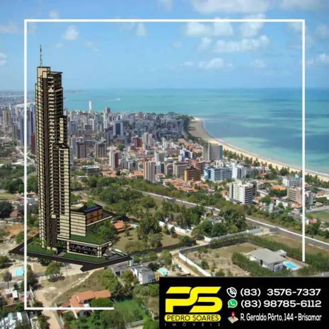 Apartamento com 3 Quartos à Venda, 414 m² por R$ 1.909.000 Altiplano Cabo Branco, João Pessoa - PB