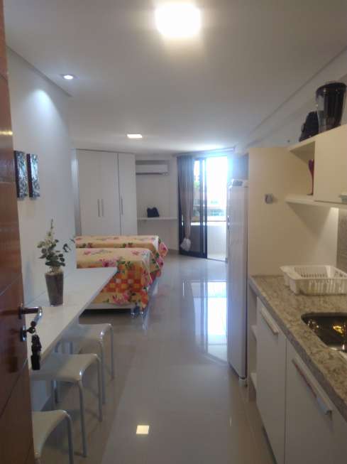 Flat com 1 Quarto para Alugar, 35 m² por R$ 2.300/Mês Rua José Ramalho Brunet, 100 - Cabo Branco, João Pessoa - PB