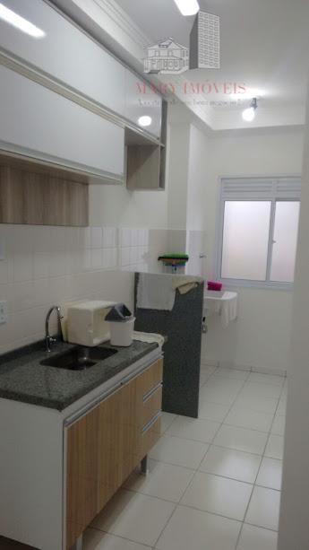 Apartamento com 2 Quartos para Alugar, 50 m² por R$ 1.200/Mês Rua dos Flox - Portal dos Ipes 3, Cajamar - SP