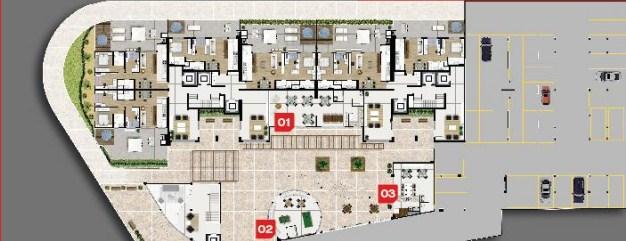 Apartamento com 3 Quartos à Venda, 77 m² por R$ 627.000 Avenida Presidente Affonso Camargo - Cristo Rei, Curitiba - PR