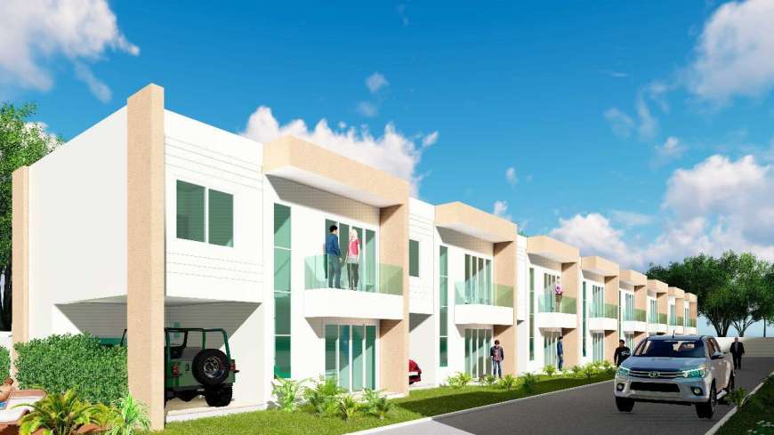 Casa de Condomínio com 3 Quartos à Venda, 115 m² por R$ 349.000 Rua Doutor João Felipe Souza Leão, 46 - Ipitanga, Lauro de Freitas - BA