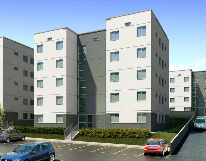 Apartamento com 2 Quartos à Venda, 45 m² por R$ 147.000 Rua Artur Rabelo - Centro, Betim - MG