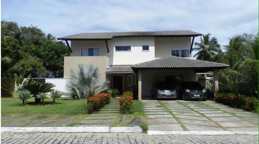 Casa de Condomínio com 4 Quartos à Venda, 380 m² por R$ 1.200.000 Busca-Vida, Camaçari - BA