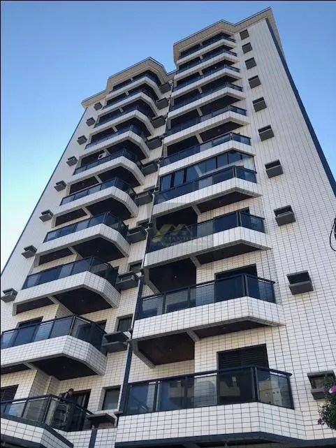 Apartamento com 2 Quartos para Alugar, 80 m² por R$ 1.600/Mês Vila Guilhermina, Praia Grande - SP