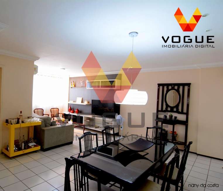 Apartamento com 3 Quartos para Alugar, 119 m² por R$ 3.500/Mês Jóquei, Teresina - PI
