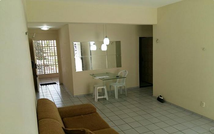 Apartamento com 1 Quarto para Alugar, 53 m² por R$ 1.100/Mês Lagoa Nova, Natal - RN