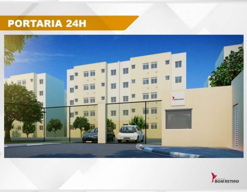 Apartamento com 2 Quartos à Venda, 49 m² por R$ 133.000 Rua Francisco Braz do Prado, sn - Parque Bom Retiro, Paulínia - SP