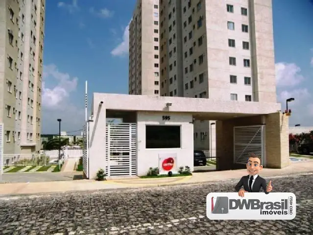 Apartamento com 2 Quartos para Alugar, 47 m² por R$ 900/Mês Rua Adeodato José dos Réis, 595 - Nova Parnamirim, Parnamirim - RN