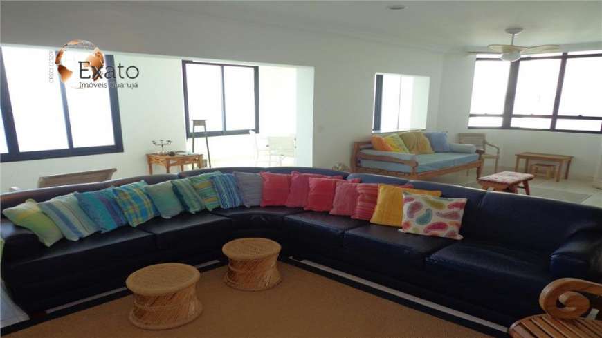 Apartamento com 4 Quartos para Alugar, 230 m² por R$ 1.400/Dia Morro do Maluf, Guarujá - SP