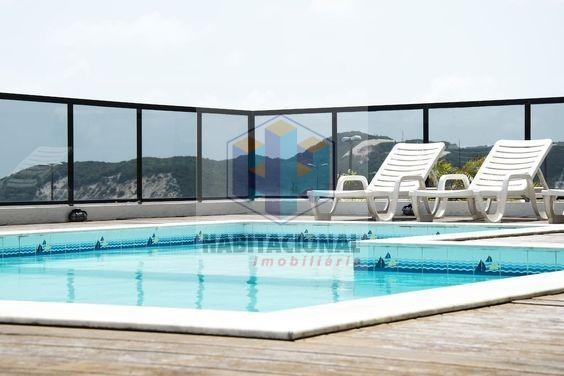 Apartamento com 1 Quarto para Alugar, 48 m² por R$ 1.600/Mês Ponta Negra, Natal - RN