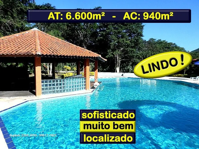 Chácara com 6 Quartos à Venda, 940 m² por R$ 5.500.000 São João do Rio Vermelho, Florianópolis - SC