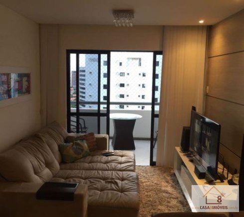 Apartamento com 3 Quartos para Alugar, 84 m² por R$ 3.200/Mês Rua Doutor Augusto Lopes Pontes - Costa Azul, Salvador - BA