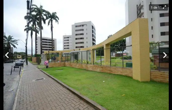 Apartamento com 3 Quartos para Alugar, 130 m² por R$ 3.600/Mês Rua Guilherme Salazar - Poço, Recife - PE
