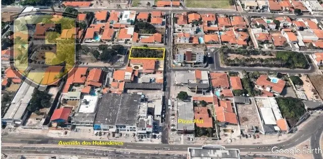 Lote/Terreno para Alugar, 600 m² por R$ 5.000/Mês Calhau, São Luís - MA
