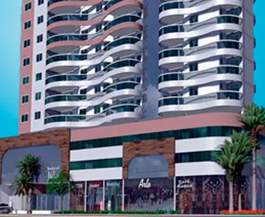 Apartamento com 1 Quarto à Venda, 66 m² por R$ 470.000 Rua Aristides Caramuru - Muquiçaba, Guarapari - ES