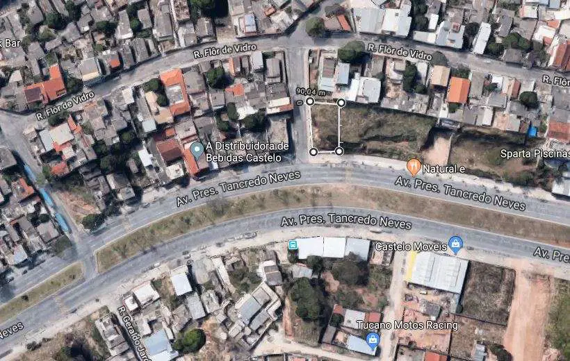 Lote/Terreno à Venda, 470 m² por R$ 930.000 Avenida Presidente Tancredo Neves - Castelo, Belo Horizonte - MG