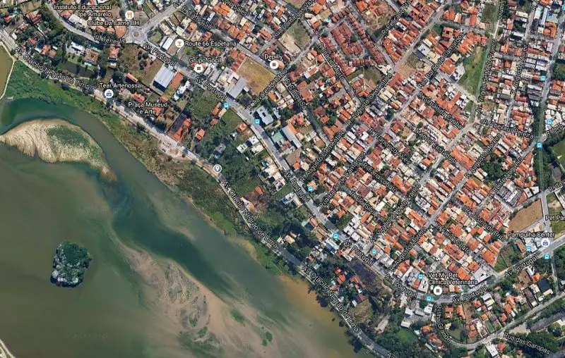 Lote/Terreno para Alugar, 1800 m² por R$ 2.000/Mês Avenida Otacílio Negrão de Lima, 14150 - Pampulha, Belo Horizonte - MG