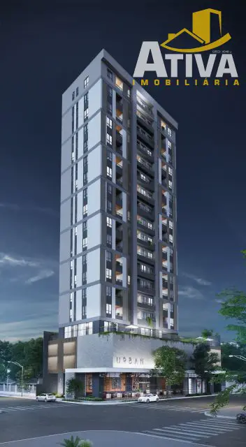 Apartamento com 1 Quarto à Venda, 60 m² por R$ 435.890 Rua Santos Dumont - Centro, Toledo - PR
