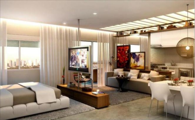Apartamento com 1 Quarto à Venda, 49 m² por R$ 580.000 Rua Miguel Sutil - Brooklin, São Paulo - SP