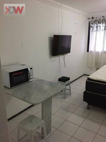 Flat com 1 Quarto para Alugar, 35 m² por R$ 1.300/Mês Rua Desembargador Dionísio Filgueira - Petrópolis, Natal - RN
