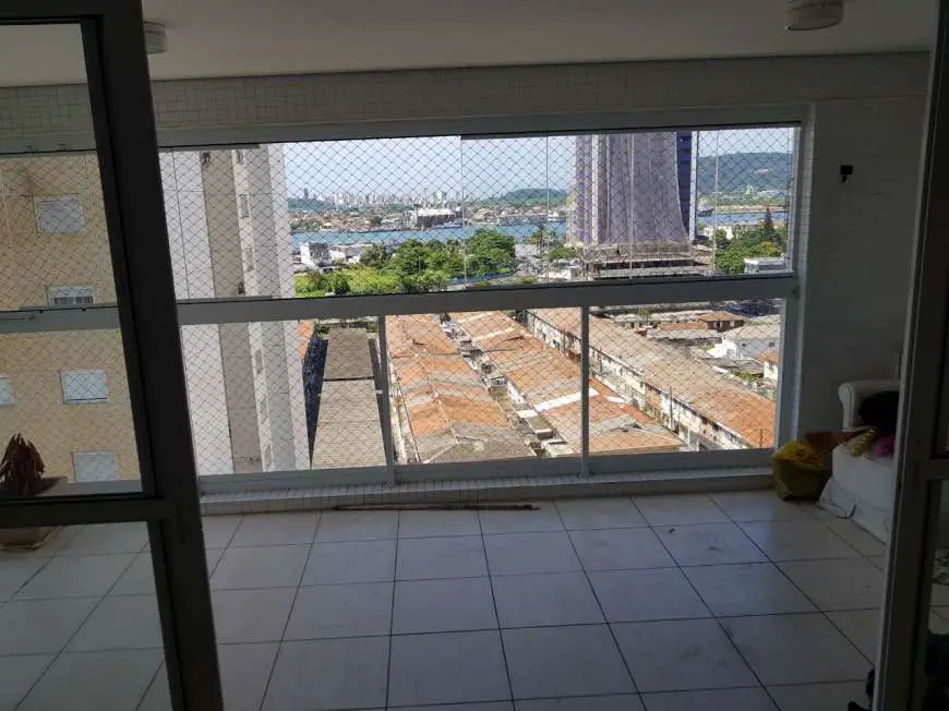 Apartamento com 3 Quartos para Alugar, 111 m² por R$ 3.500/Mês Rua República do Equador - Ponta da Praia, Santos - SP