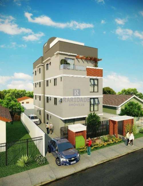Apartamento com 3 Quartos à Venda, 50 m² por R$ 190.000 Rua Olavo Bilac, 334 - Vargem Grande, Pinhais - PR