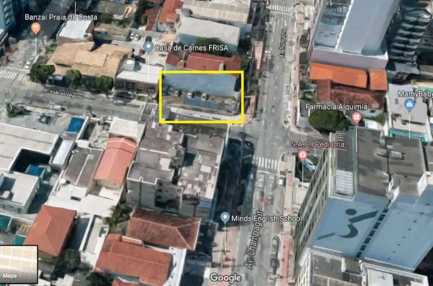 Lote/Terreno para Alugar, 300 m² por R$ 8.000/Mês Centro, Vila Velha - ES