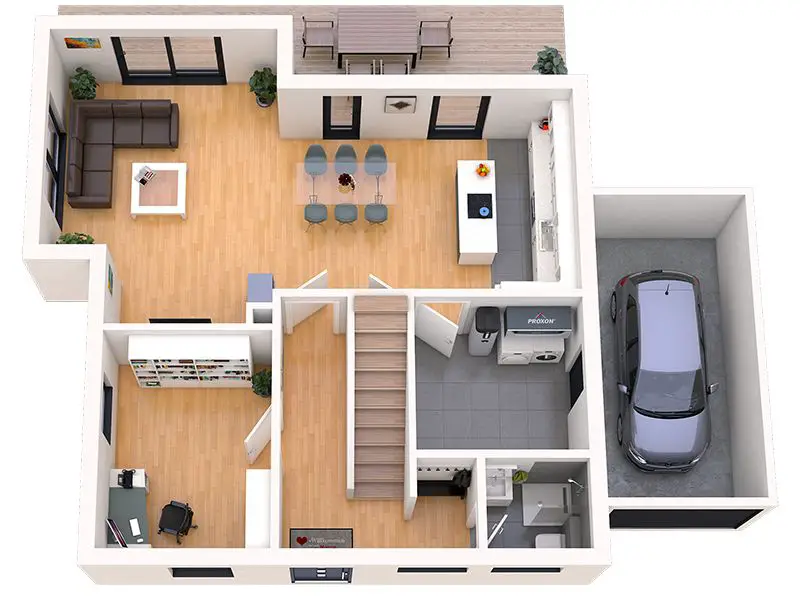 Erdgeschoss -- Ihr Traum vom Eigenheim - Bauen mit STREIF