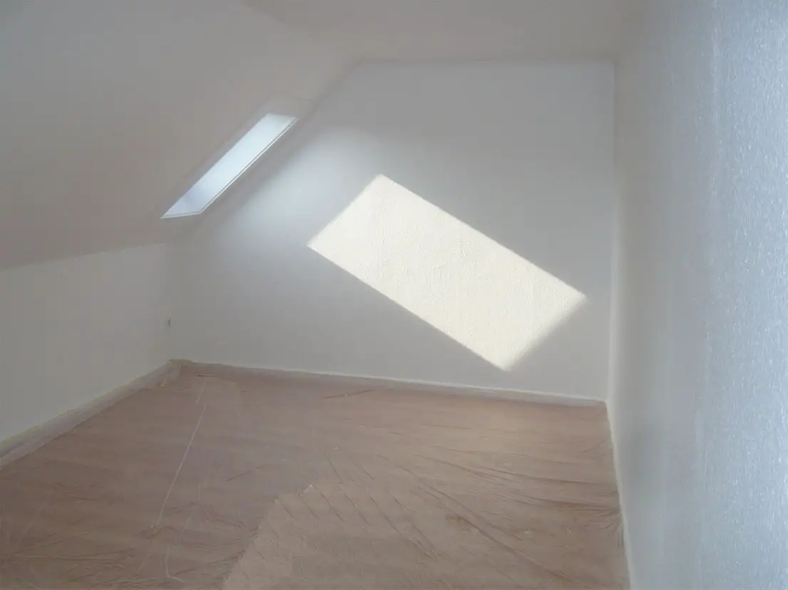 Teil des Schlafzimmers -- 45m² renovierte 2 Zimmer-DG-Wohnung in Steinfurt-Borghorst