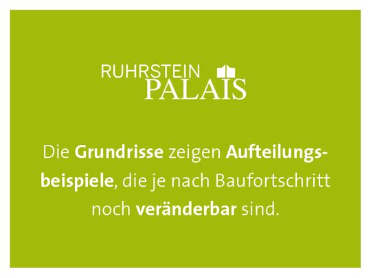  -- Ruhrstein Palais // Wohnung A 2. Obergeschoss