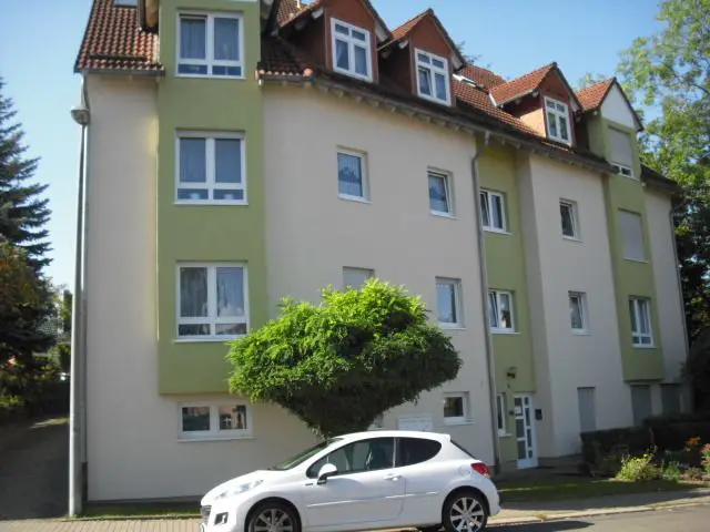 Schillerstraße-neue Fassade 00 -- 2 Zimmer im EG in Nordhausen-Oberstadt mit Einbauküche Nähe Fachhochschule